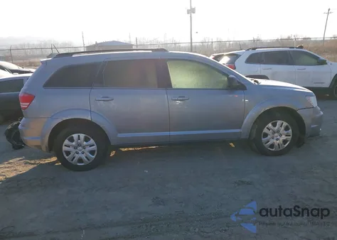 2018 Dodge Journey Se from USA, damaged, VIN 3C4PDCAB2JT427236